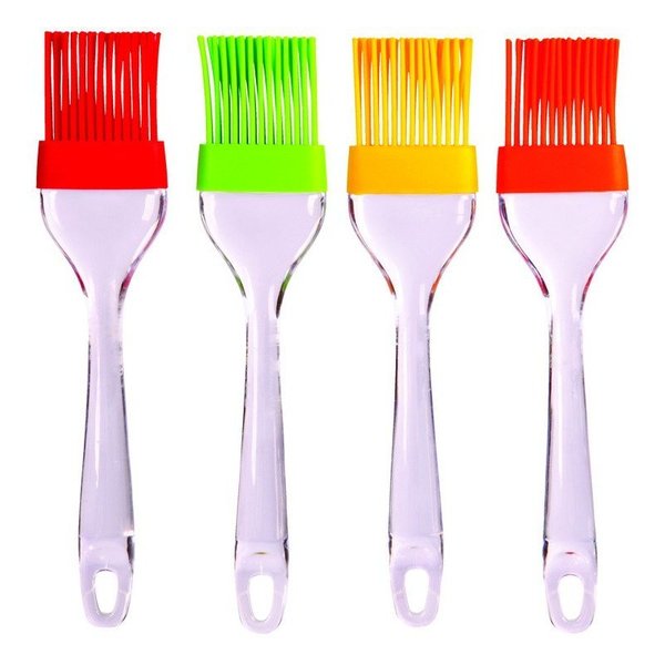 Home Plus 1.75 in. W X 8.5 in. L Assorted Silicone Basting Brush KT1030